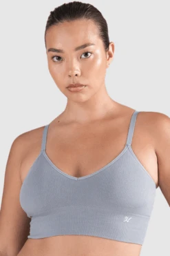 Tencel™ Seamless Bralette In Storm Grey, Size M (UK 10-12) 13 Tencel™ Seamless Bralette In Storm Grey, Size M (UK 10-12) -Fashion Lingerie Store nudea tencel seamless bralette storm grey 1