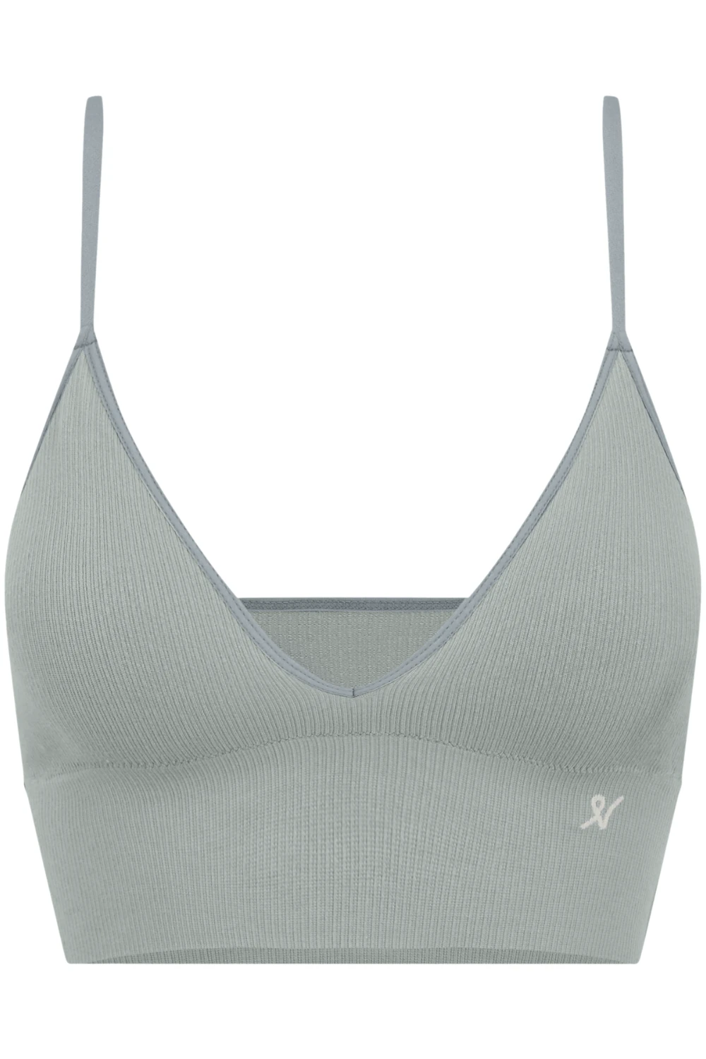 Tencel™ Seamless Bralette In Storm Grey, Size M (UK 10-12) 4 Tencel™ Seamless Bralette In Storm Grey, Size M (UK 10-12) - Image 2