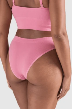 Tencel™ Seamless High Leg Brief In Rose Pink, Size XS (UK 6-8) 16 Tencel™ Seamless High Leg Brief In Rose Pink, Size XS (UK 6-8) -Fashion Lingerie Store nudea tencel seamless high leg brief rose pink 3