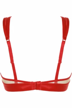 La Dolce Vita Triangle Bra 11 La Dolce Vita Triangle Bra -Fashion Lingerie Store prelude la dolce vita triangle bra red ghost back
