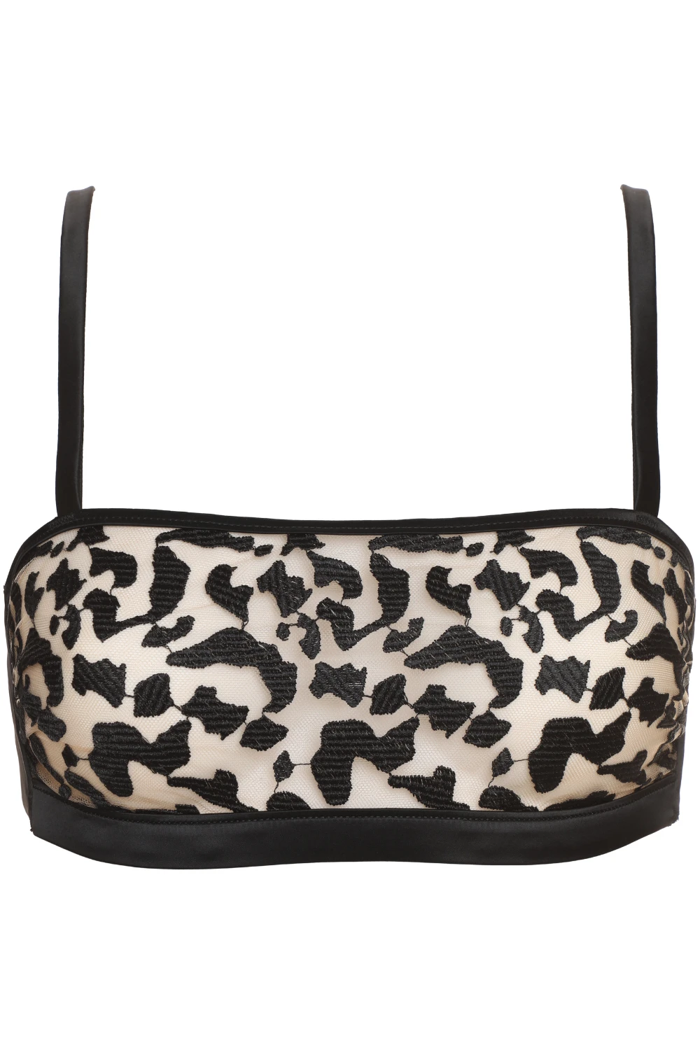 Les Nuits Folles Bandeau Bra In Black 4 Les Nuits Folles Bandeau Bra In Black - Image 2