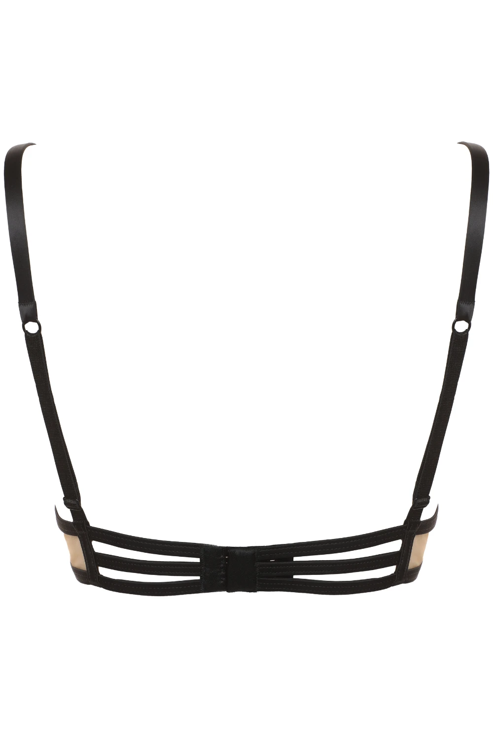 Les Nuits Folles Wireless Triangle Bra In Black 6 Les Nuits Folles Wireless Triangle Bra In Black - Image 4