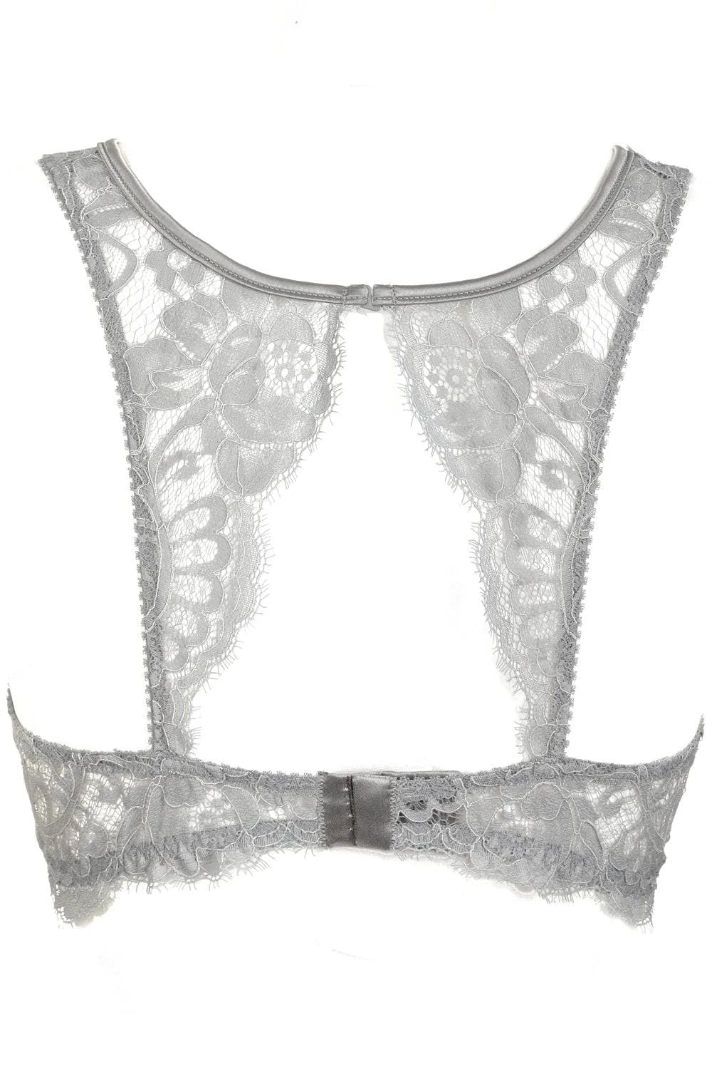 Marlene Fantasy Bra With Swarovski Crystals In Grey, Size UK 32B 6 Marlene Fantasy Bra With Swarovski Crystals In Grey, Size UK 32B - Image 4