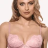 Marlene Push Up Bra With Swarovski Crystals In Pink, Size UK 36DD 2 Marlene Push Up Bra With Swarovski Crystals In Pink, Size UK 36DD -Fashion Lingerie Store prelude marlene push up bra pink ys302 1