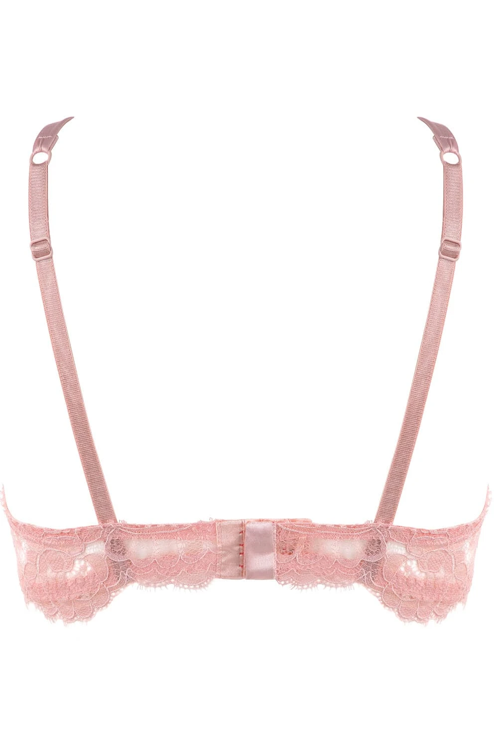 Marlene Push Up Bra With Swarovski Crystals In Pink, Size UK 36DD 6 Marlene Push Up Bra With Swarovski Crystals In Pink, Size UK 36DD - Image 4