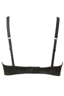 Marlene Underwired Bra With Swarovski Crystals In Black 10 Marlene Underwired Bra With Swarovski Crystals In Black -Fashion Lingerie Store prelude marlene underwired bra black ys300 ghost back