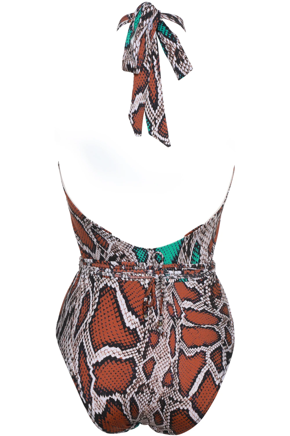 Mermaids Cutout Swimsuit In Animal Print 6 Mermaids Cutout Swimsuit In Animal Print - Image 4