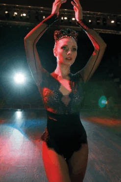 The Black Swan Long Sleeve Body, Size S (UK 8) 13 The Black Swan Long Sleeve Body, Size S (UK 8) -Fashion Lingerie Store prelude the black swan long sleeve body yh287n black 4