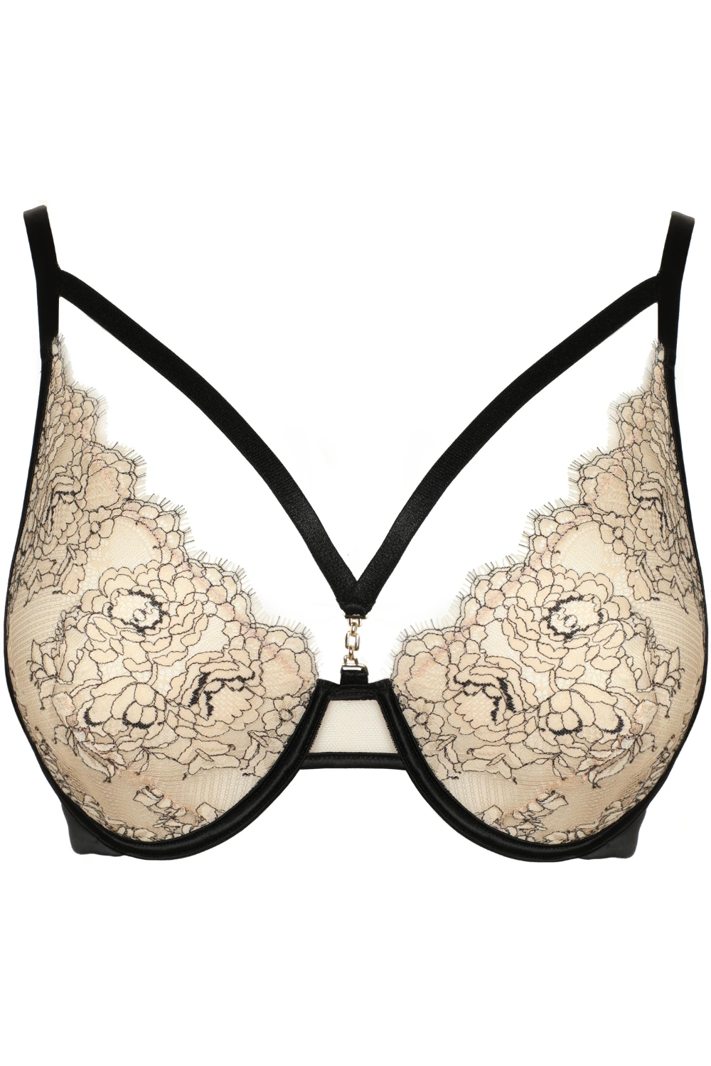 You Want It Darker Underwire Triangle Bra 4 You Want It Darker Underwire Triangle Bra - Image 2