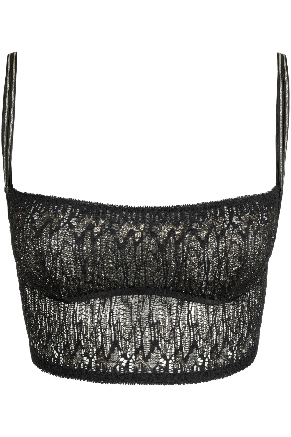 Tabei Black Wireless Bralette 4 Tabei Black Wireless Bralette - Image 2