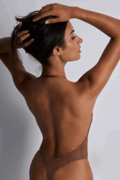 Sculpt By Aubade Multiway Thong Bodysuit In Cinnamon 14 Sculpt By Aubade Multiway Thong Bodysuit In Cinnamon -Fashion Lingerie Store sculpt by aubade multiway thong bodysuit cinnamon 4