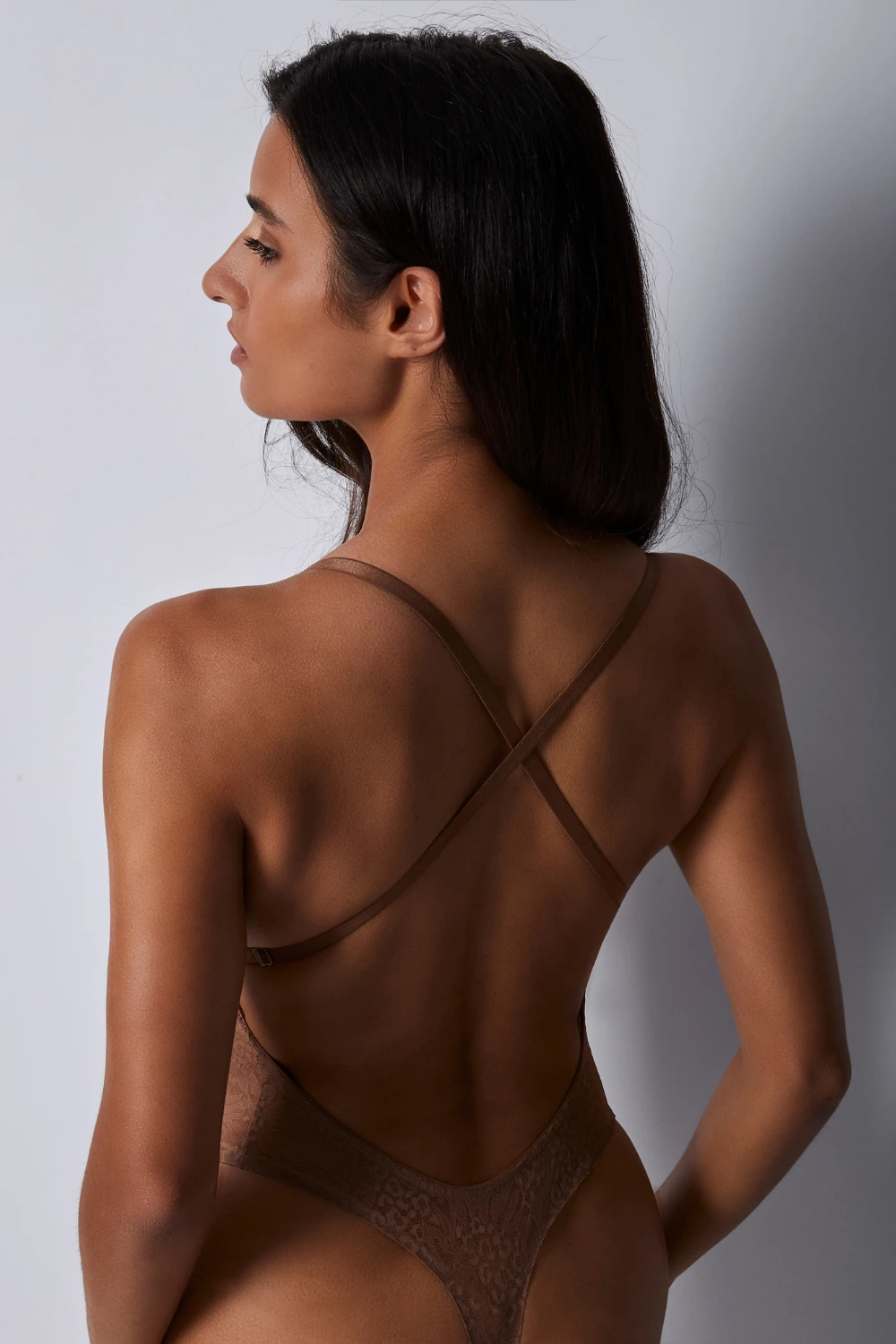 Sculpt By Aubade Multiway Thong Bodysuit In Cinnamon 9 Sculpt By Aubade Multiway Thong Bodysuit In Cinnamon - Image 7