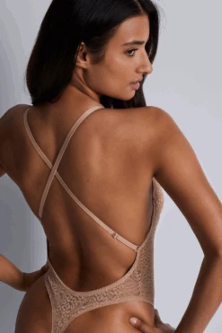 Sculpt By Aubade Multiway Thong Bodysuit In Ginger 14 Sculpt By Aubade Multiway Thong Bodysuit In Ginger -Fashion Lingerie Store sculpt by aubade multiway thong bodysuit ginger 4