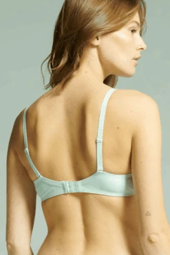 Simone Perele Délice Sea Green Plunge Bra 9 Simone Perele Délice Sea Green Plunge Bra -Fashion Lingerie Store simone perele delice plunge bra sea green 2