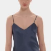 Simone Perele Dream Silk Camisole Cinder Blue 2 Simone Perele Dream Silk Camisole Cinder Blue -Fashion Lingerie Store simone perele dream silk camisole cinder blue 1