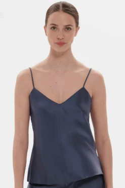 Simone Perele Dream Silk Camisole Cinder Blue