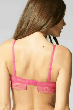 Simone Perele Marthe Underwired Half Cup Bra 11 Simone Perele Marthe Underwired Half Cup Bra -Fashion Lingerie Store simone perele marthe half cup bra pink 2
