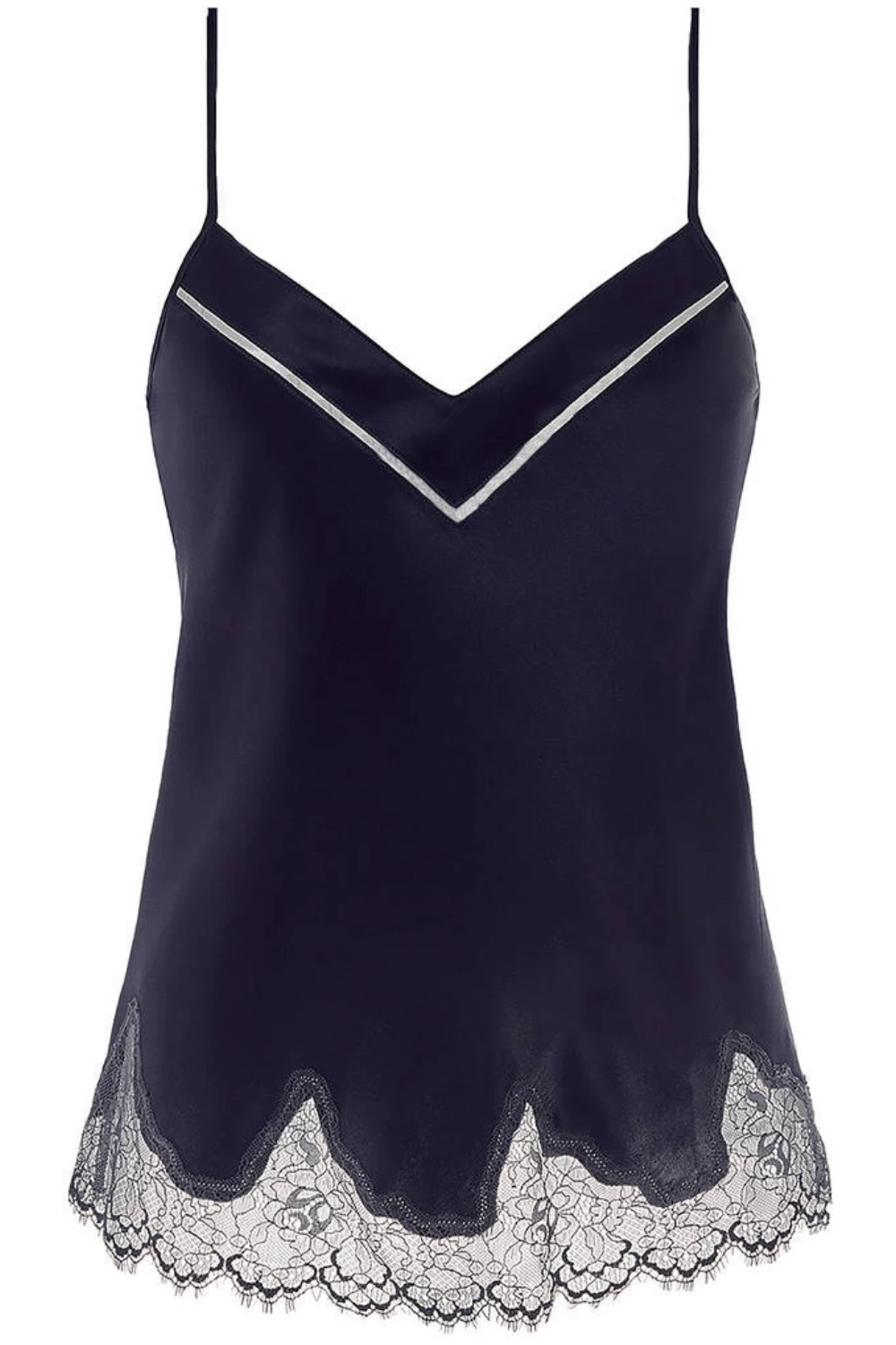 Simone Perele Nocturne Silk Camisole Midnight 4 Simone Perele Nocturne Silk Camisole Midnight - Image 2
