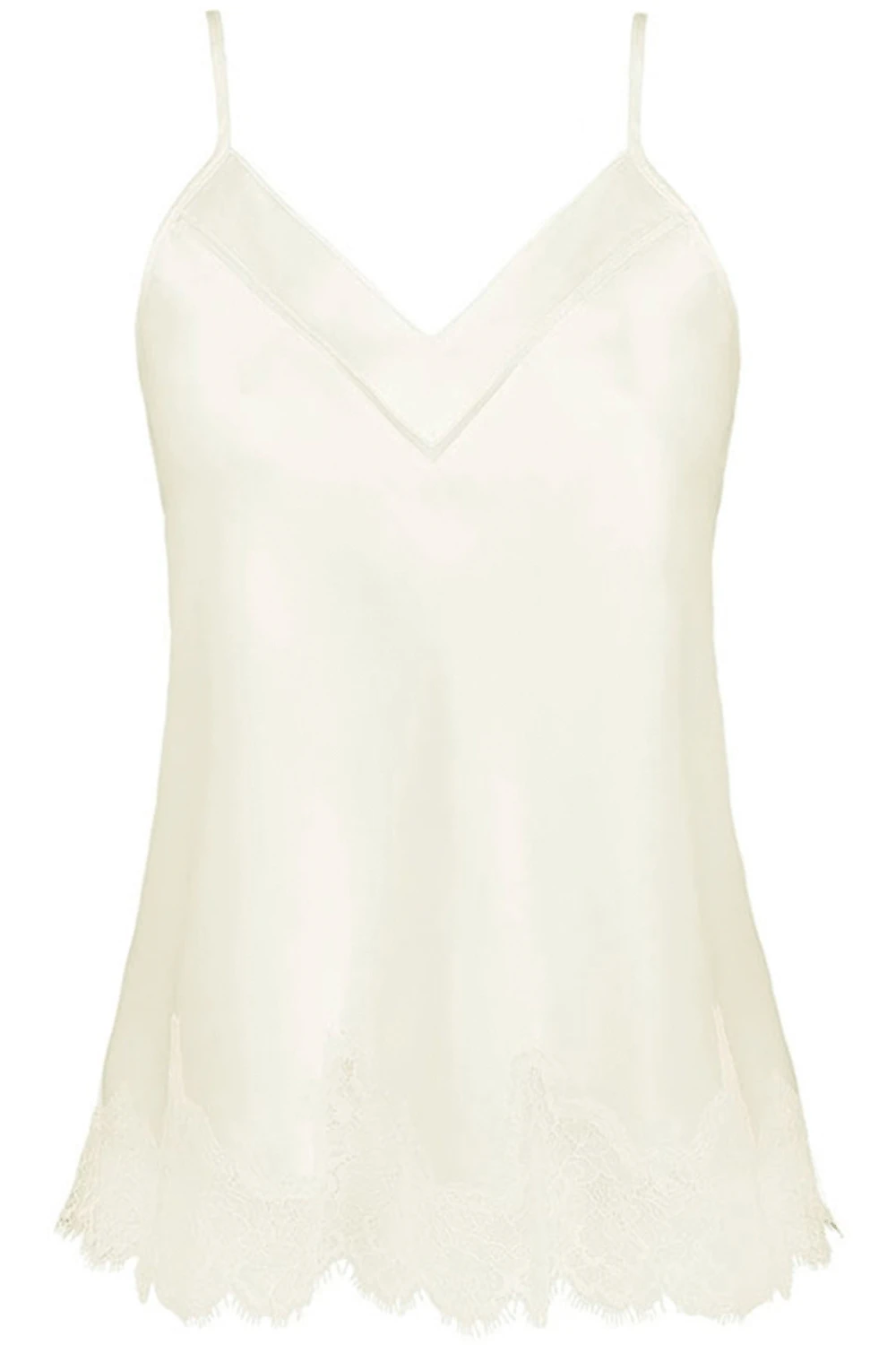 Simone Perele Nocturne Silk Camisole Natural 4 Simone Perele Nocturne Silk Camisole Natural - Image 2