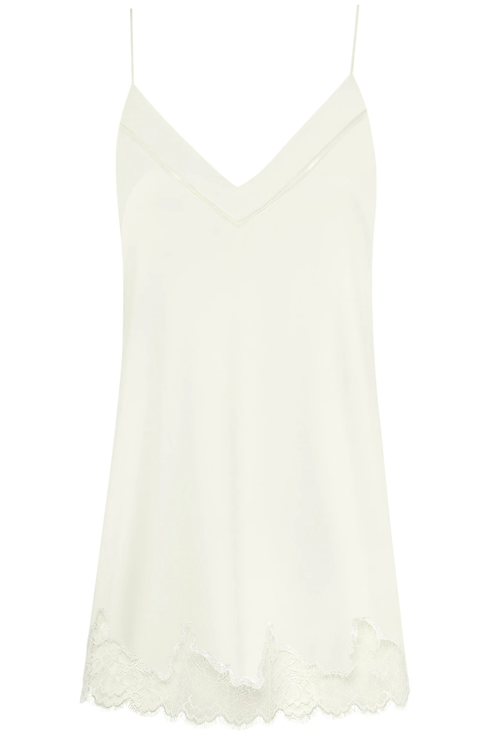 Simone Perele Nocturne Silk Nightdress Natural 4 Simone Perele Nocturne Silk Nightdress Natural - Image 2