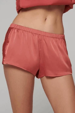 Simone Perele Satin Secrets Quartz Pink Short