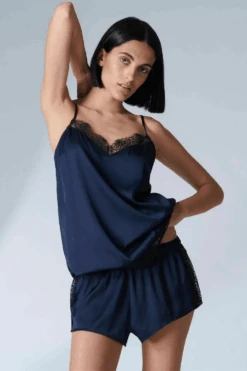 Simone Perele Satin Secrets Full Moon Camisole -Fashion Lingerie Store simone perele satin secrets top full moon 5