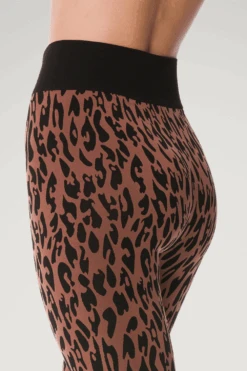 Wolford C2C Leopard Leo Leggings 11 Wolford C2C Leopard Leo Leggings -Fashion Lingerie Store wolford c2c leopard leo leggings coffee black 4