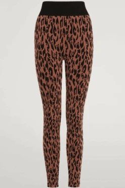 Wolford C2C Leopard Leo Leggings 8 Wolford C2C Leopard Leo Leggings -Fashion Lingerie Store wolford c2c leopard leo leggings coffee black ghost